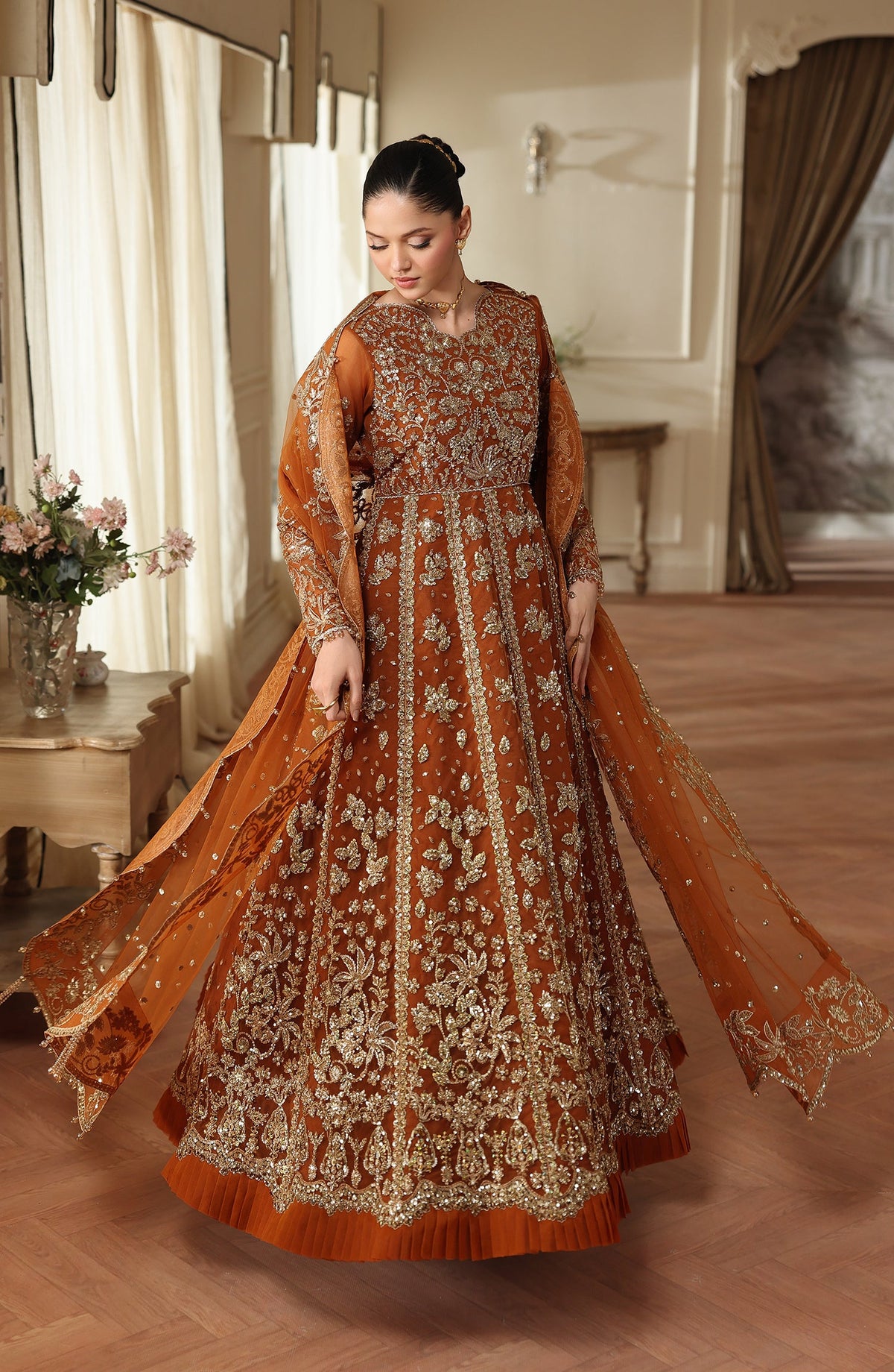 Luxury ethnic wear dress for women – Zar Afshaan photoshoot